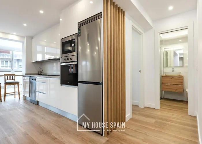 Myhousespain - Piso Luminoso Cerca De La Playa Χιχόν